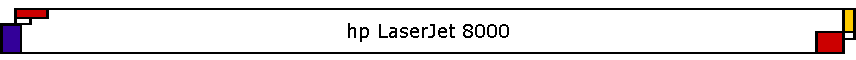 hp LaserJet 8000